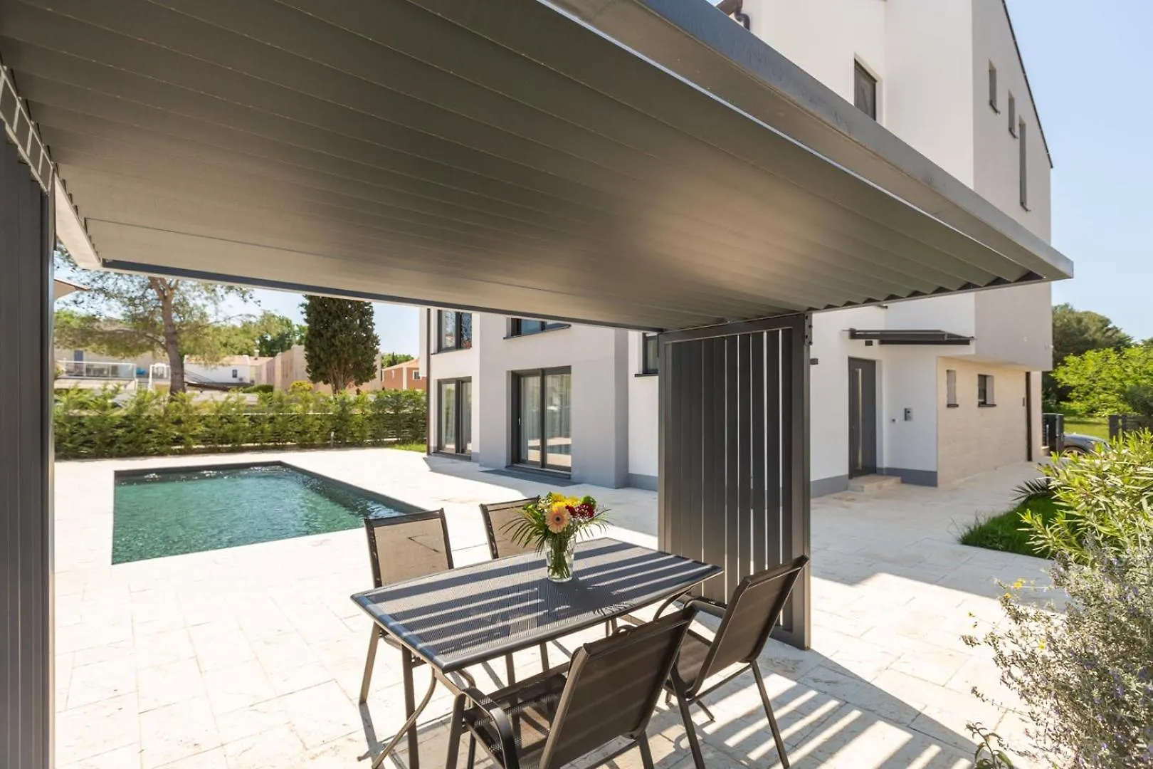 פונטנה Luxury Apartment Matic I With Shared Pool And Seaview 0*,