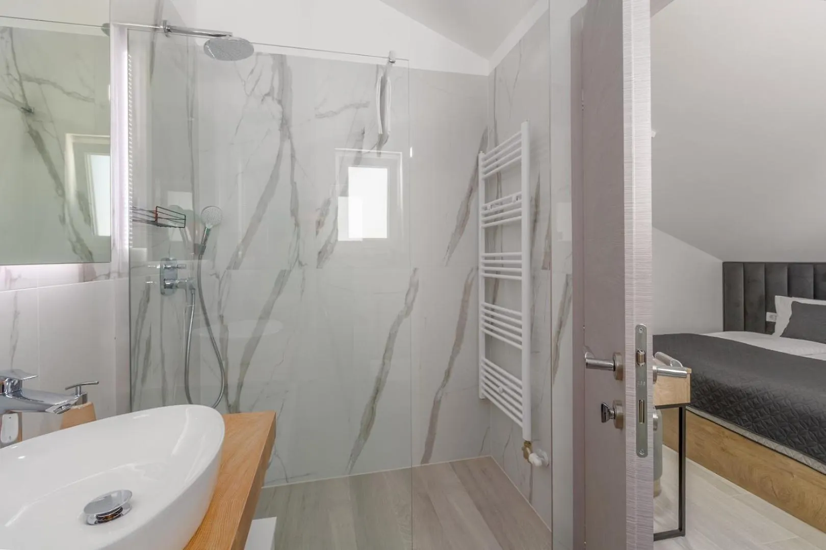פונטנה Luxury Apartment Matic I With Shared Pool And Seaview
